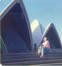 At Sydney Opera House, aged 13